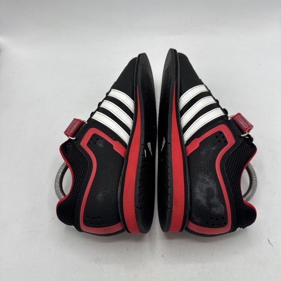 Adidas Powerlift 2.0‎ Mens 6.5 Q33821 Black Leather Training Shoes Sneakers - Picture 5 of 8